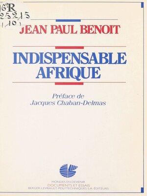 cover image of Indispensable Afrique